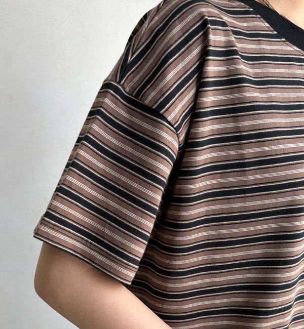  「マルチボーダーTEE」|Tシャツ・カットソー|