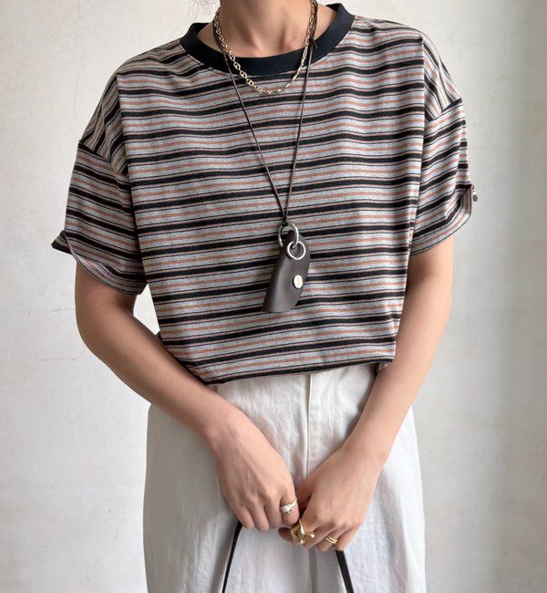  「マルチボーダーTEE」|Tシャツ・カットソー|