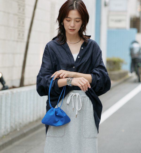  「gather mini bag」|クラッチバッグ|