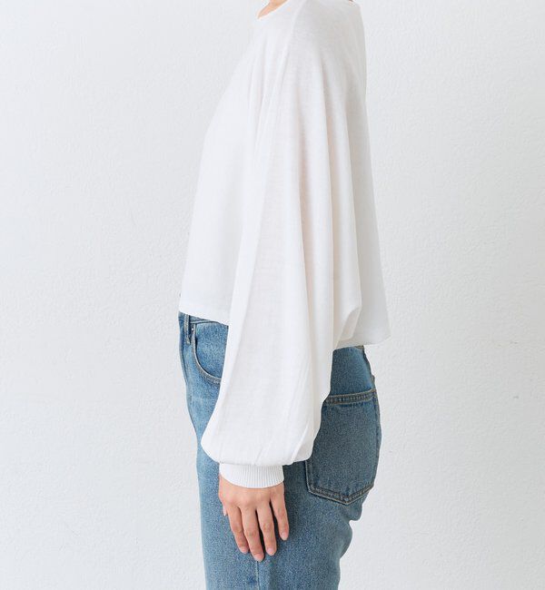  「【A・MONN】【セット着用可】cropped KNIT」|ニット・セーター|