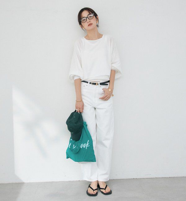  「【A・MONN】【セット着用可】cropped KNIT」|ニット・セーター|