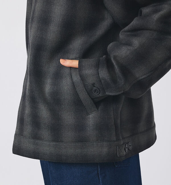 ABAHOUSE「【YOIDORE / ヨイドレ】Souvenir Wool Jacket / ス」|ブルゾン・スタジャン|