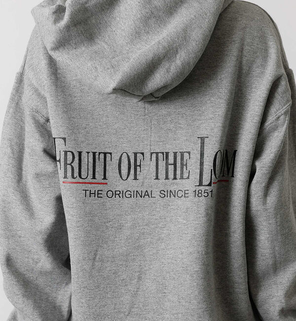 ABAHOUSE「【FRUIT OF THE LOOM】PRINT HOODIE4/ロゴプリント/」|パーカー|