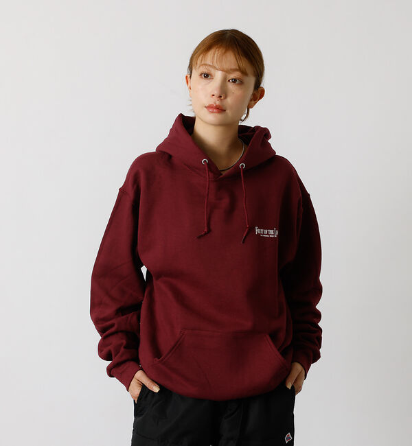 ABAHOUSE「【FRUIT OF THE LOOM】PRINT HOODIE4/ロゴプリント/」|パーカー|