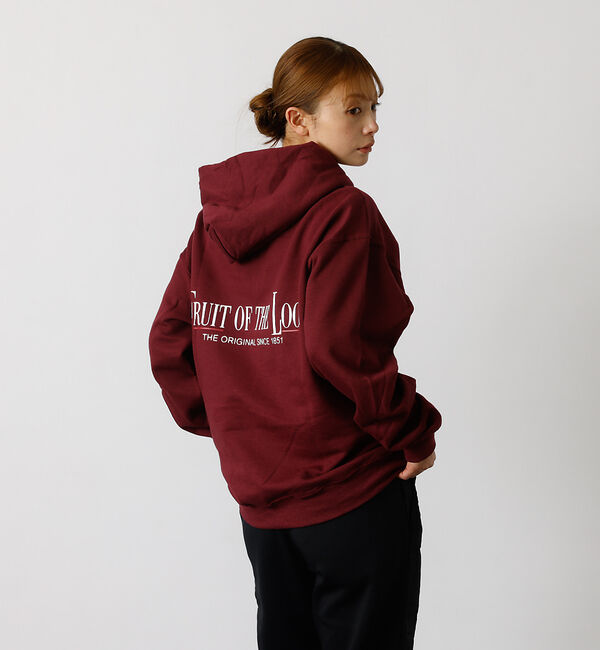 ABAHOUSE「【FRUIT OF THE LOOM】PRINT HOODIE4/ロゴプリント/」|パーカー|