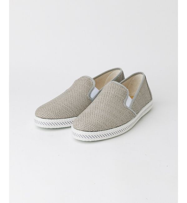alfredoBANNISTER「【26S/S berevere別注】エラスティック サマースリッポン」|スニーカー|