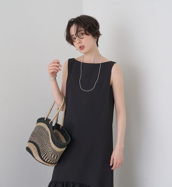 Rouge vif「【The Bagmati/ザ バグマティ】柄カゴバッグ」|かごバッグ|