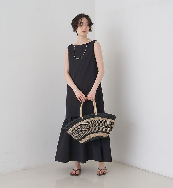 Rouge vif「【The Bagmati/ザ バグマティ】柄カゴバッグ」|かごバッグ|