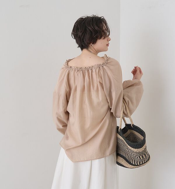 Rouge vif「【The Bagmati/ザ バグマティ】柄カゴバッグ」|かごバッグ|