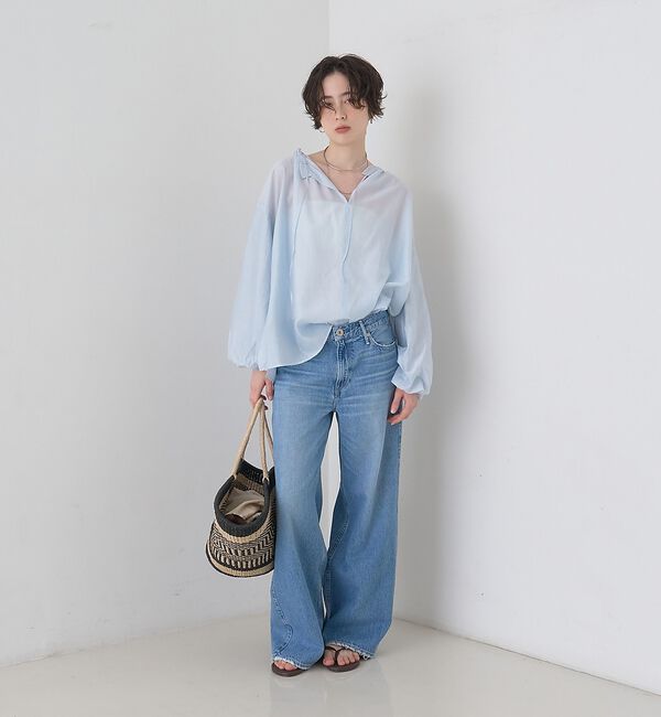 Rouge vif「【The Bagmati/ザ バグマティ】柄カゴバッグ」|かごバッグ|