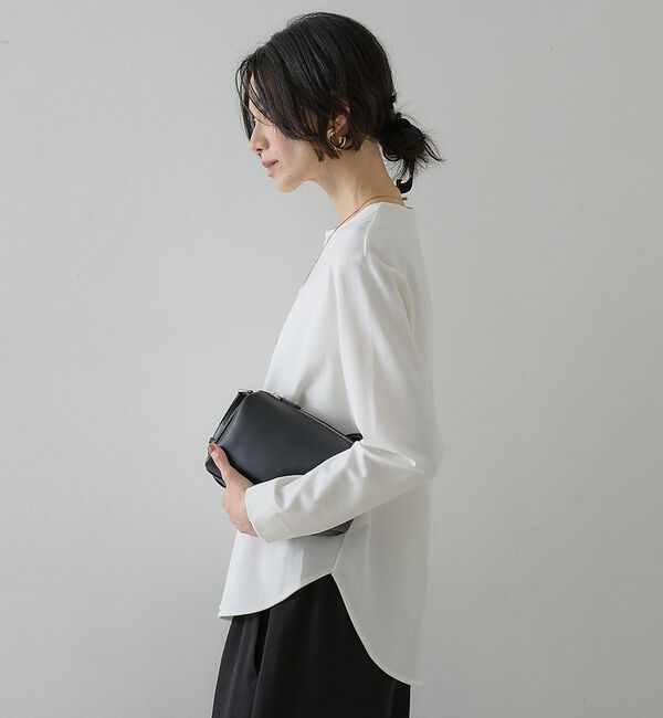 qualite「スムースシャツテールプルオーバー【予約】」|Tシャツ・カットソー|