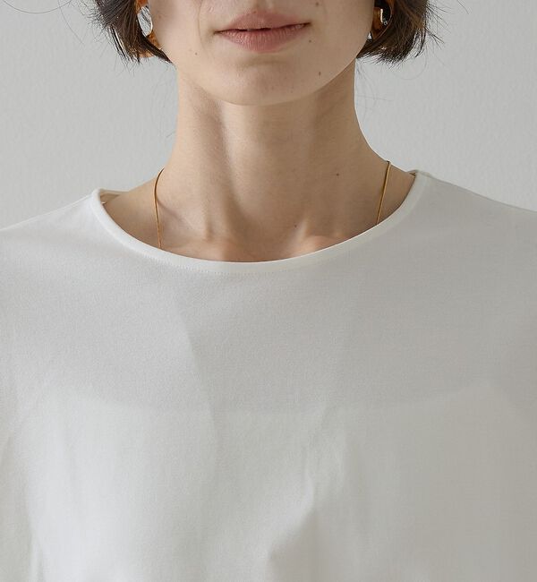 qualite「スムースシャツテールプルオーバー【予約】」|Tシャツ・カットソー|