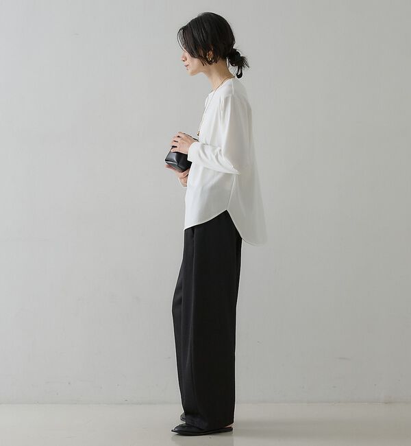 qualite「スムースシャツテールプルオーバー【予約】」|Tシャツ・カットソー|
