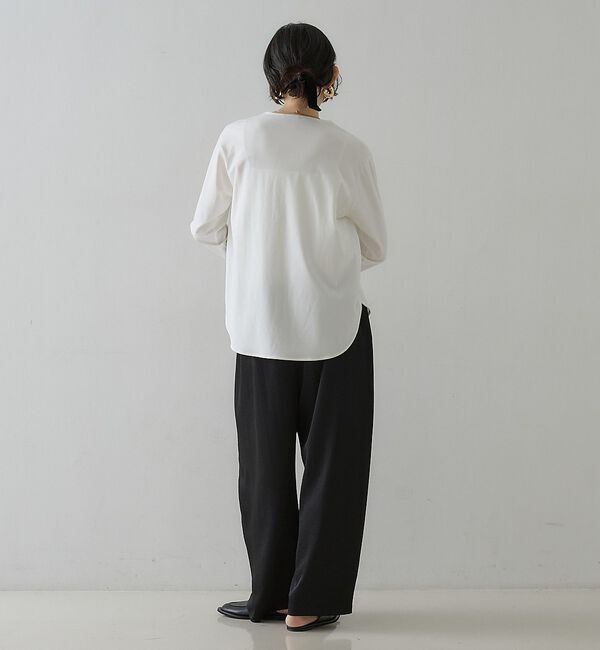 qualite「スムースシャツテールプルオーバー【予約】」|Tシャツ・カットソー|