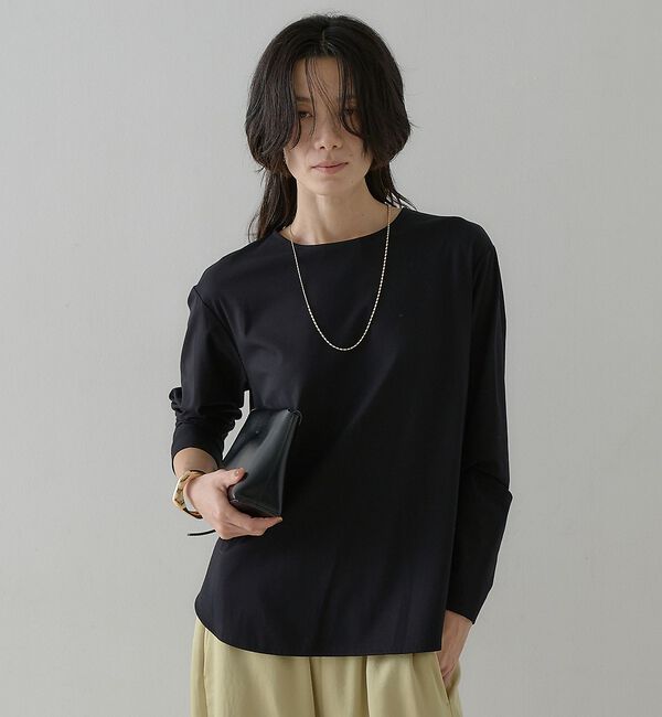 qualite「スムースシャツテールプルオーバー【予約】」|Tシャツ・カットソー|