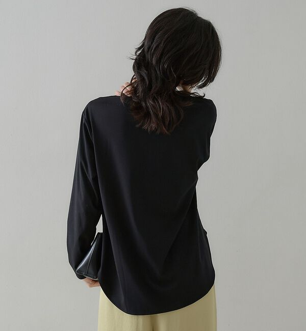 qualite「スムースシャツテールプルオーバー【予約】」|Tシャツ・カットソー|