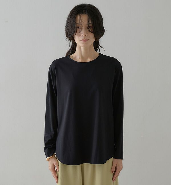 qualite「スムースシャツテールプルオーバー【予約】」|Tシャツ・カットソー|