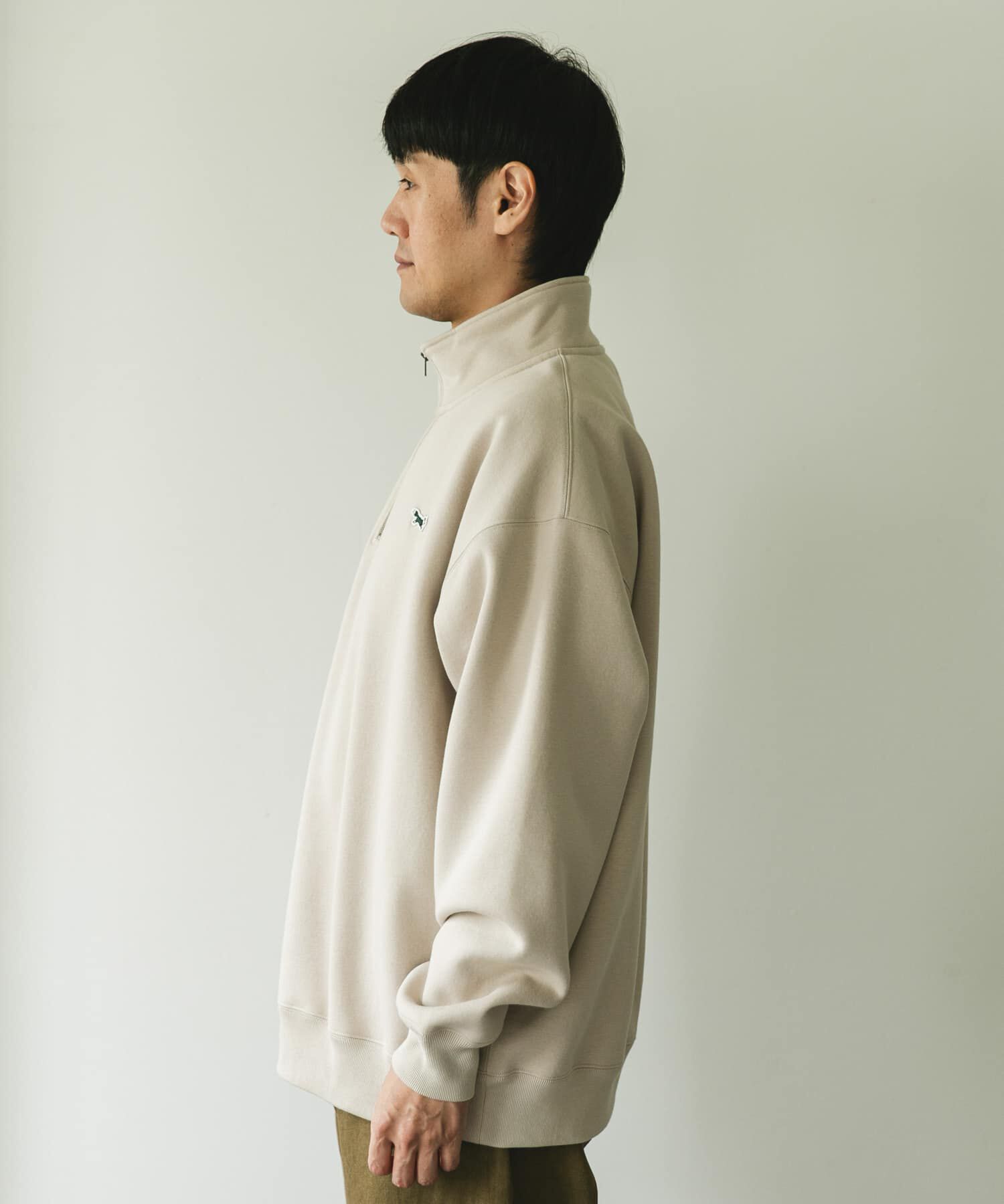 URBAN RESEARCH DOORS「『XLサイズ/WEB限定』『別注』PENNEYS&times;DOORS　THE FOX ハーフジップスウェット」|スウェット・ジャージ|