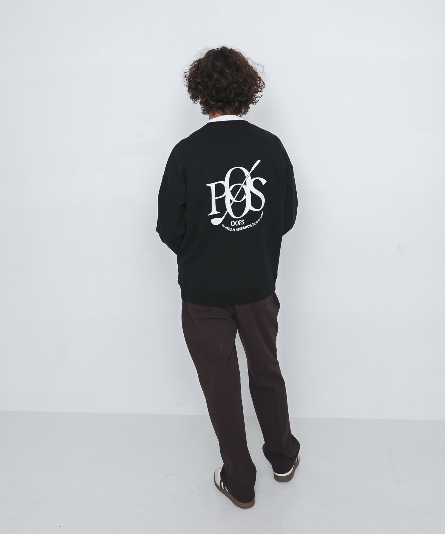 Sonny Label 「OOPS　裏起毛バックロゴスウェット」|スウェット・ジャージ|