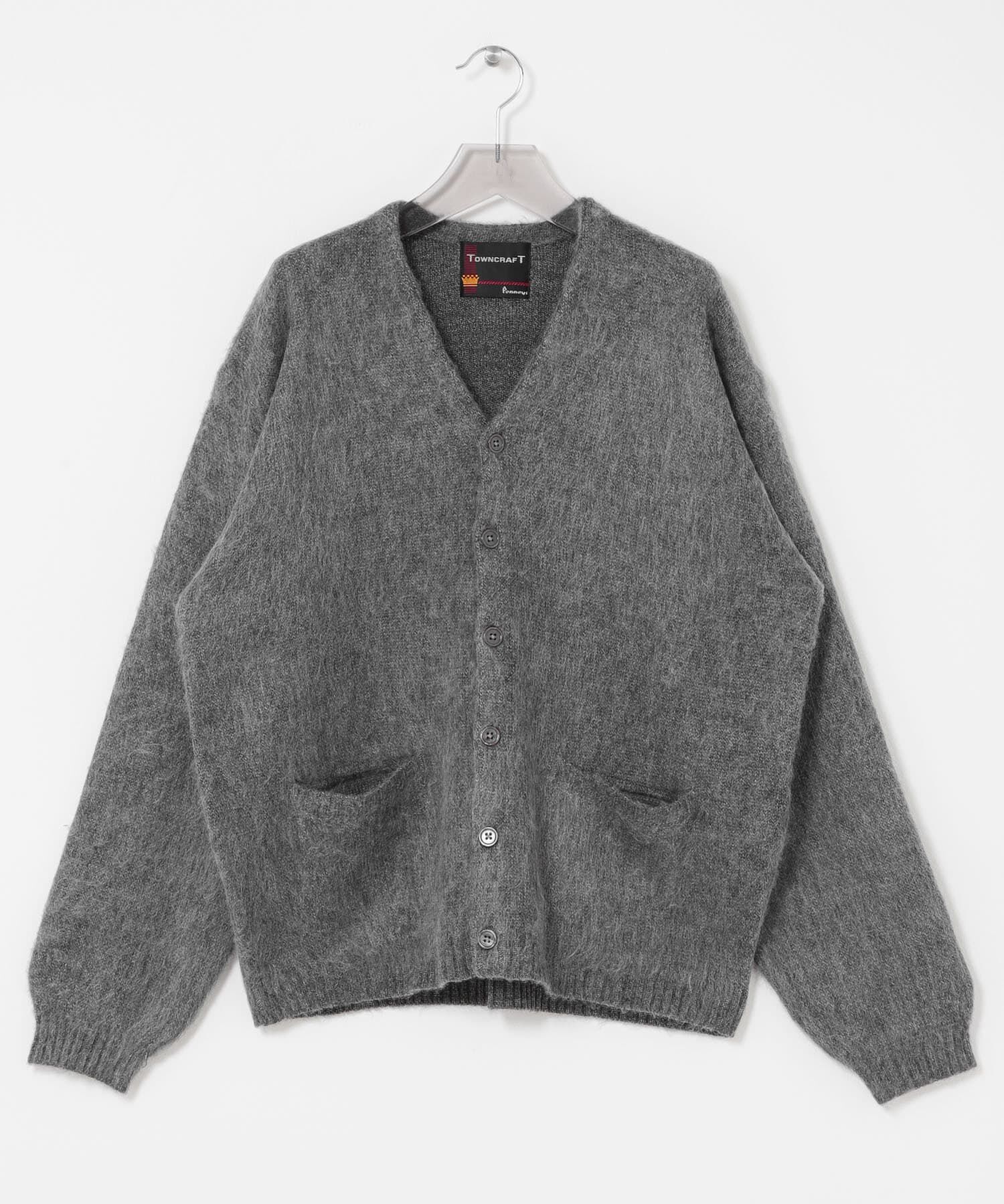 URBAN RESEARCH「TOWNCRAFT　SOLID SHAGGY CARDIGAN」|カーディガン|
