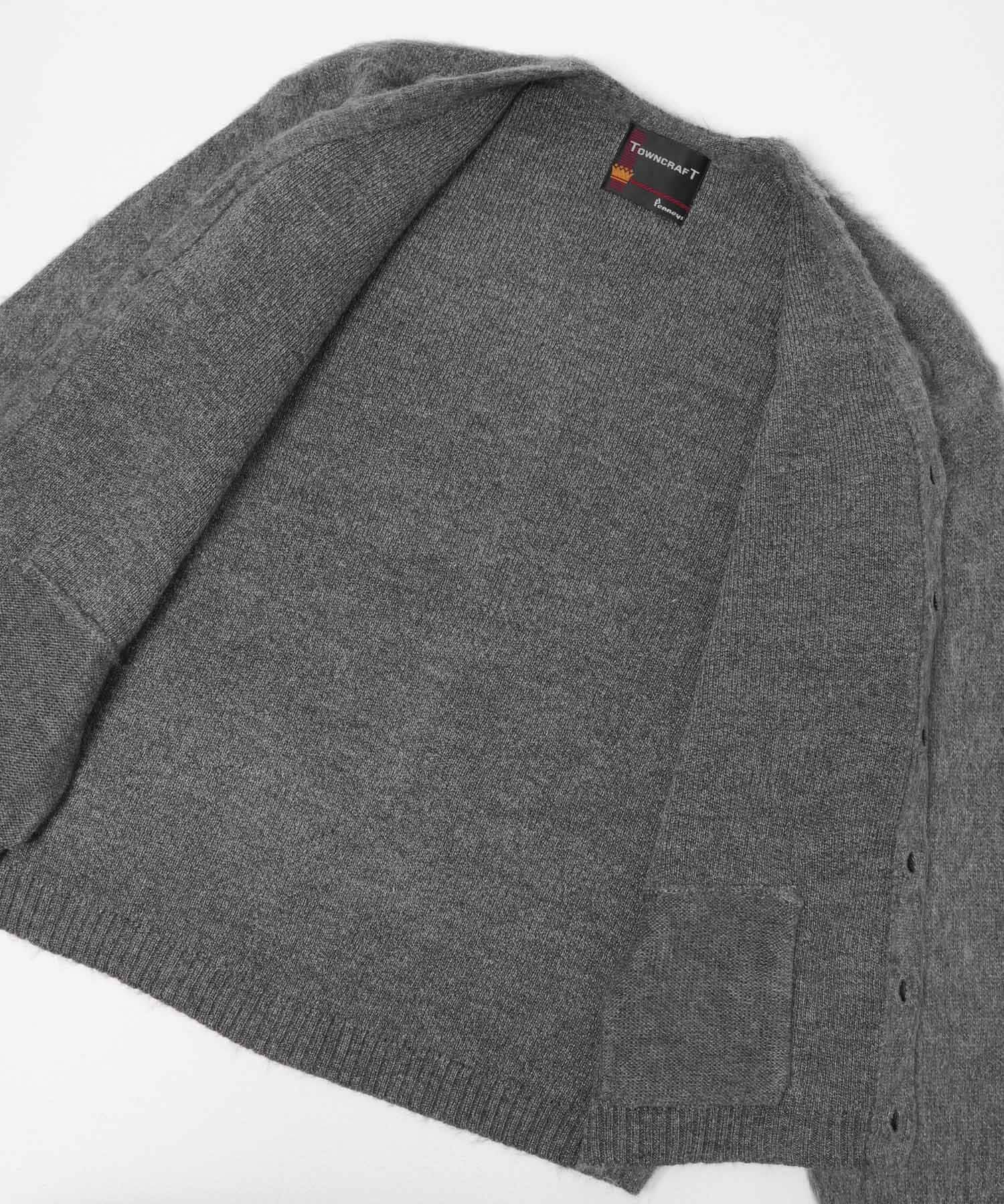 URBAN RESEARCH「TOWNCRAFT　SOLID SHAGGY CARDIGAN」|カーディガン|