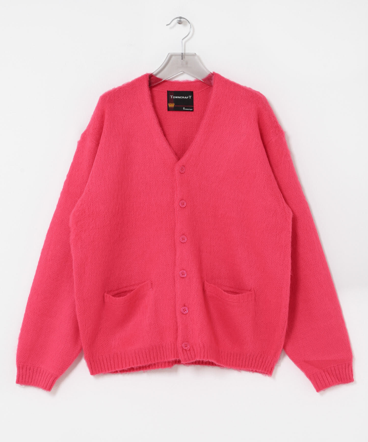 URBAN RESEARCH「TOWNCRAFT　SOLID SHAGGY CARDIGAN」|カーディガン|
