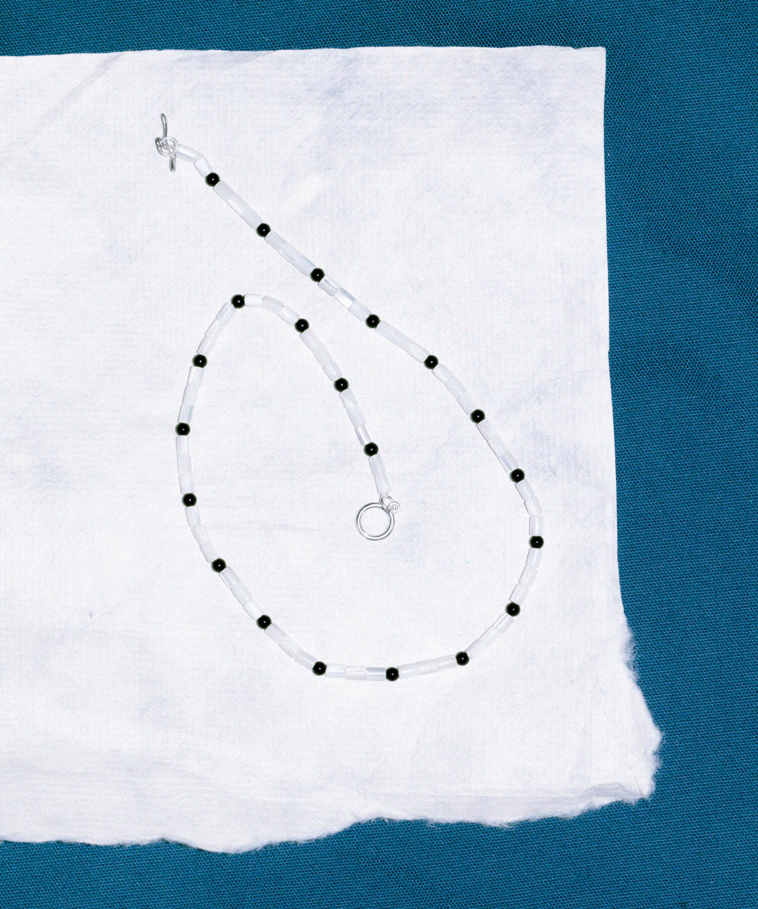 SMELLY「SMELLY so&rsquo;　shell onyx necklace」|ネックレス|ホワイト系その他