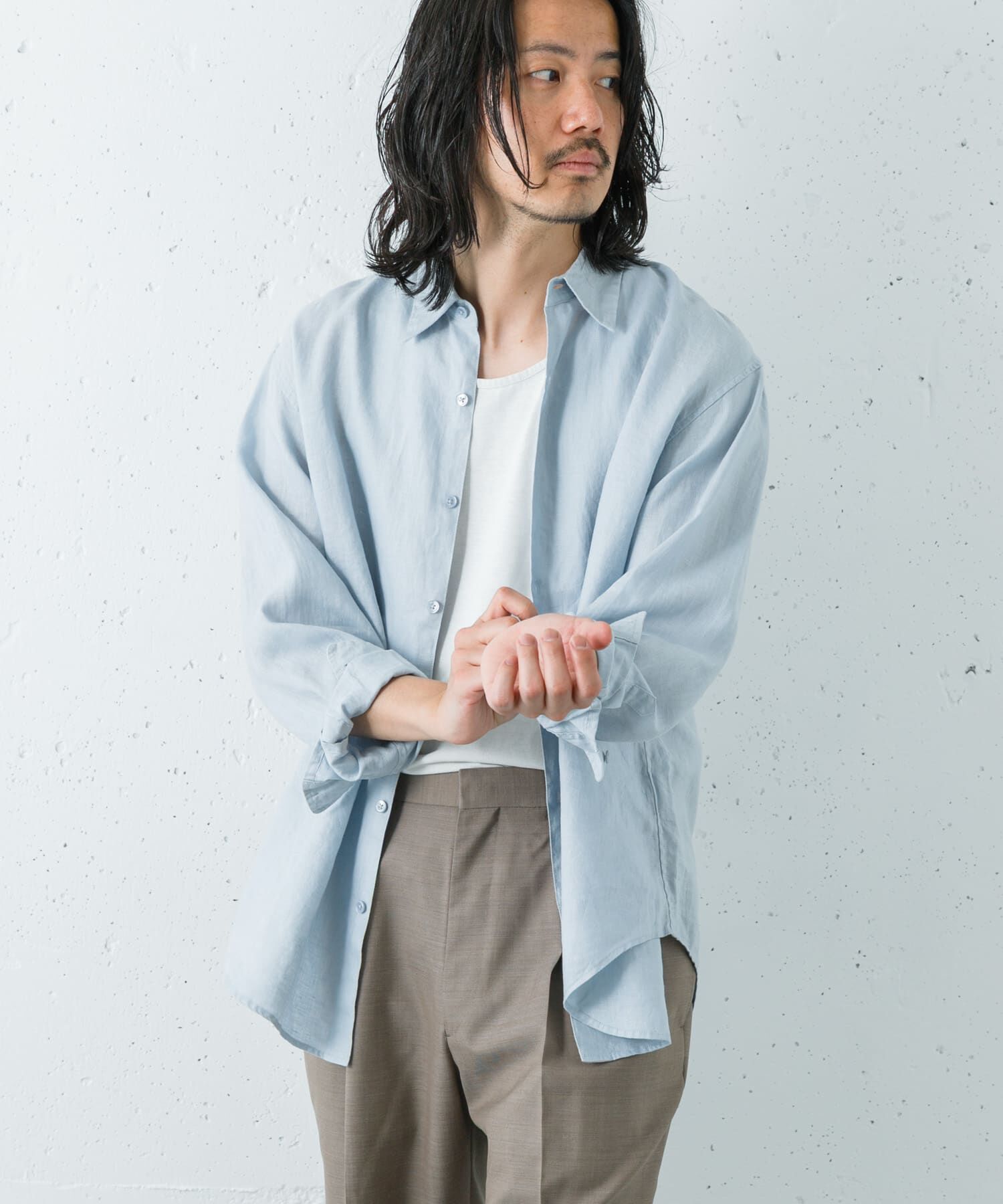 URBAN RESEARCH「LINEN REGULAR SHIRTS」|シャツ・ブラウス|