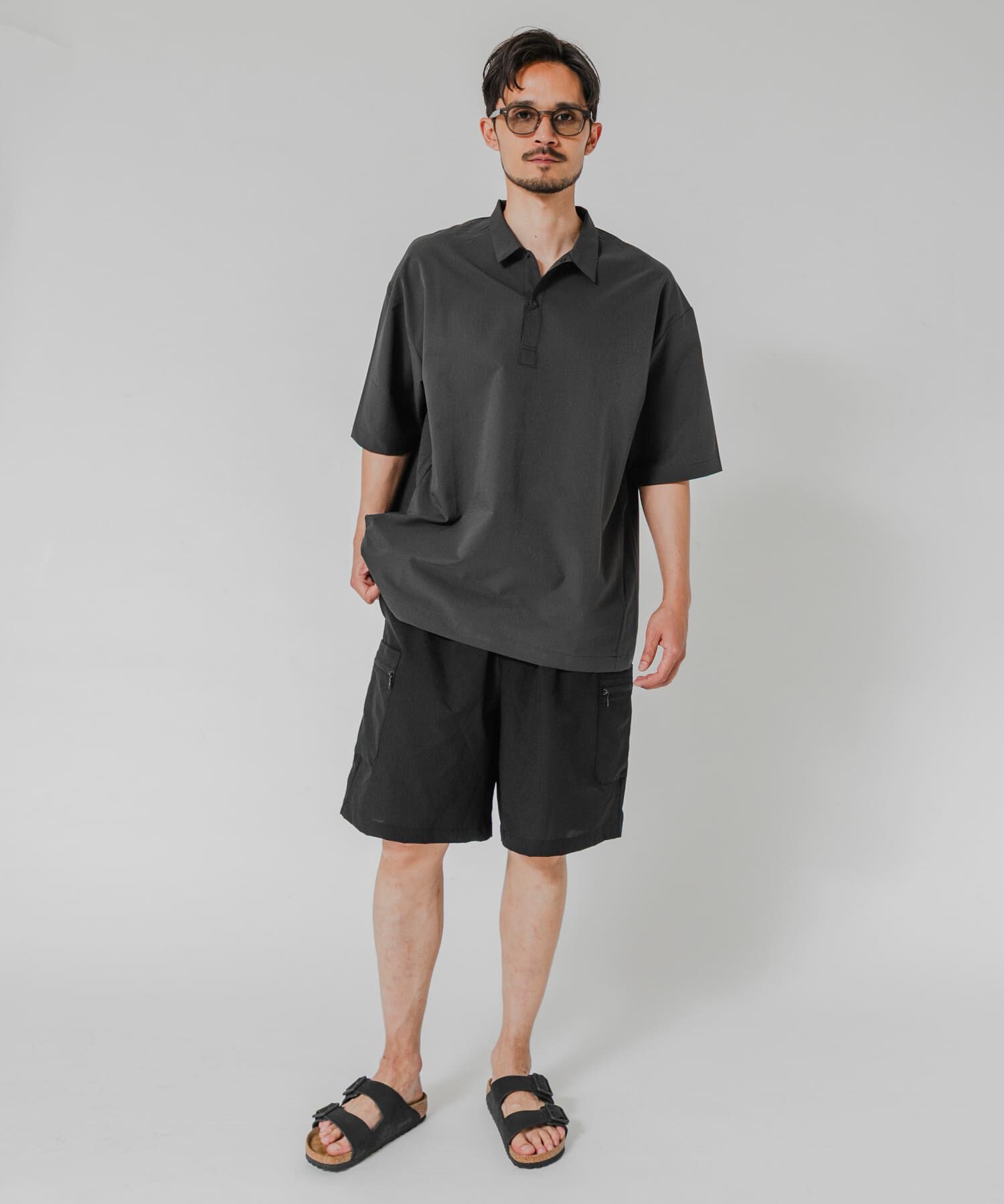 URBAN RESEARCH「『洗濯可/防シワ/撥水』COOL DOTS EASY SHORTS」|その他|ブラック