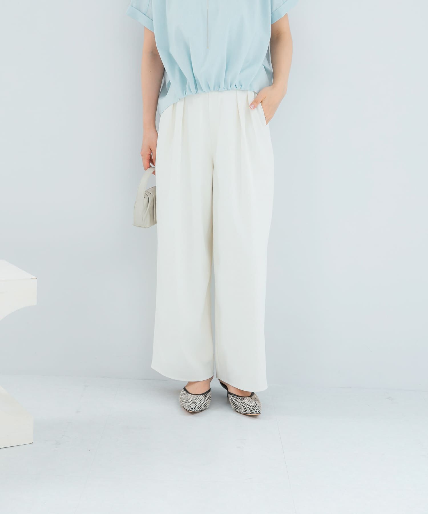URBAN RESEARCH ROSSO「『WEB限定』撥水イージーストレートパンツ」|その他|