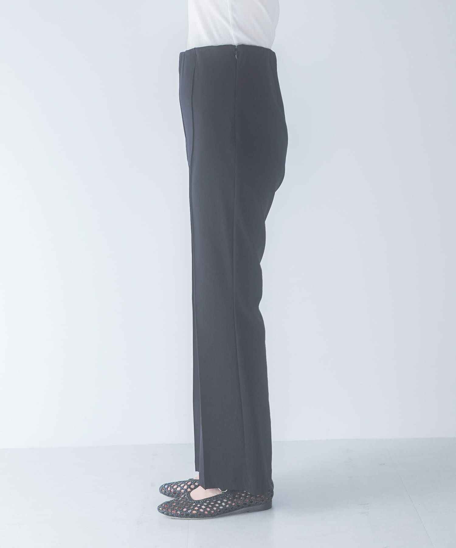 URBAN RESEARCH ROSSO「トリコットリブストレッチフレアパンツ」|その他|