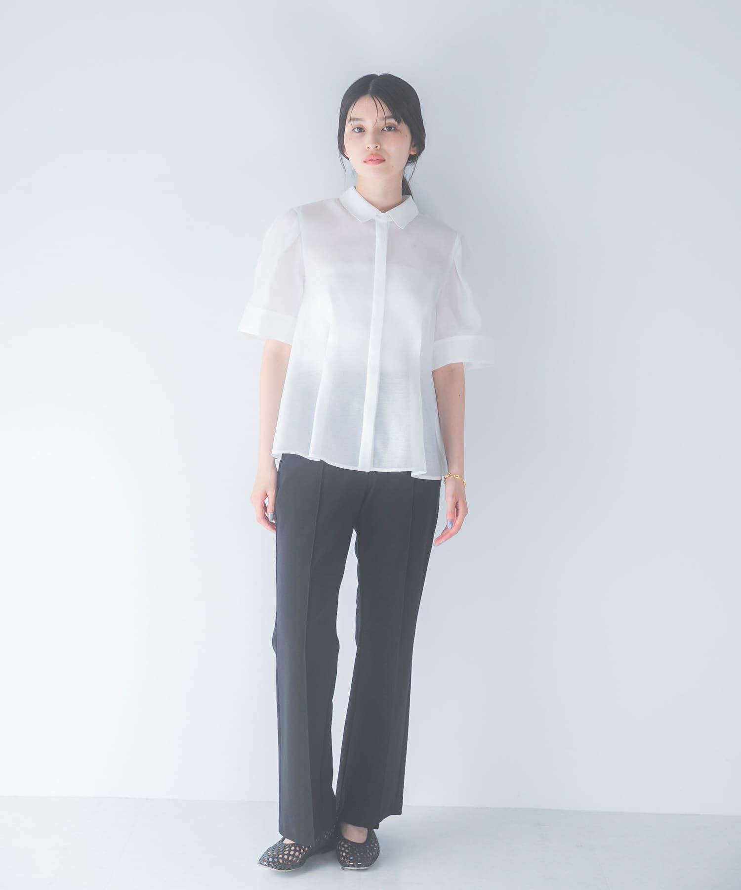 URBAN RESEARCH ROSSO「トリコットリブストレッチフレアパンツ」|その他|
