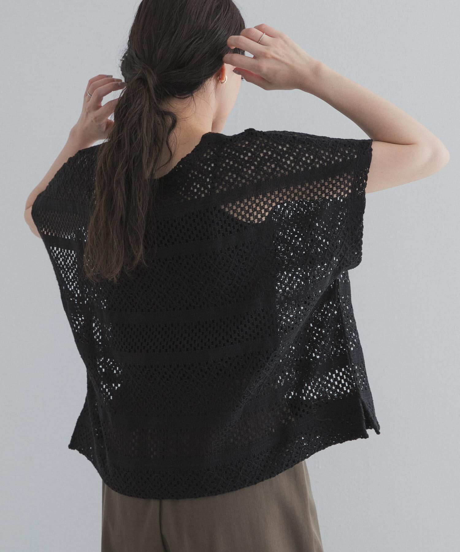 URBAN RESEARCH DOORS「クロップドレースプルオーバー」|その他|