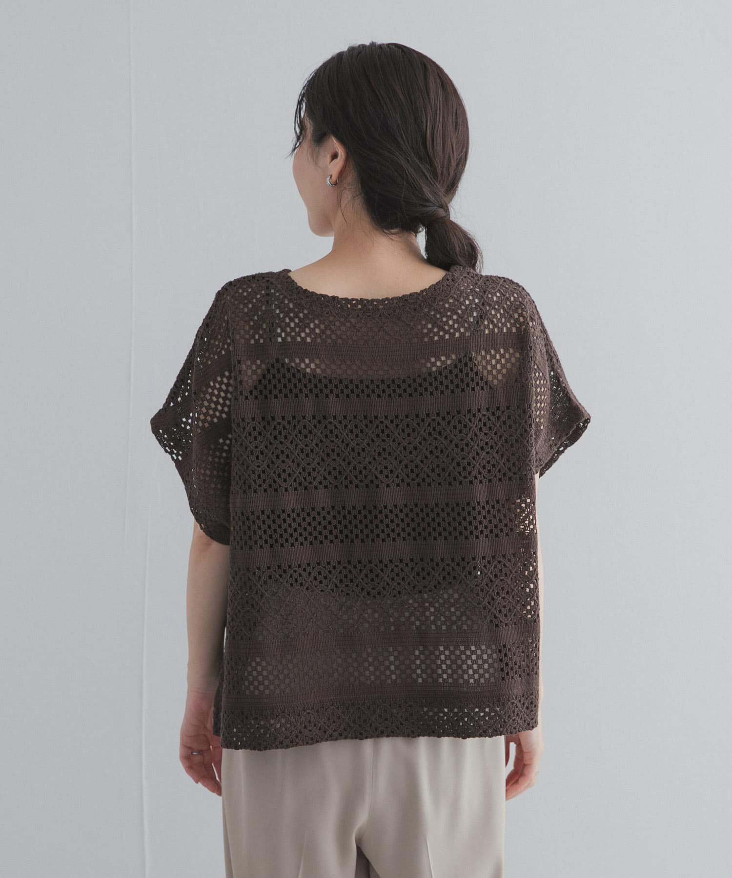 URBAN RESEARCH DOORS「クロップドレースプルオーバー」|その他|