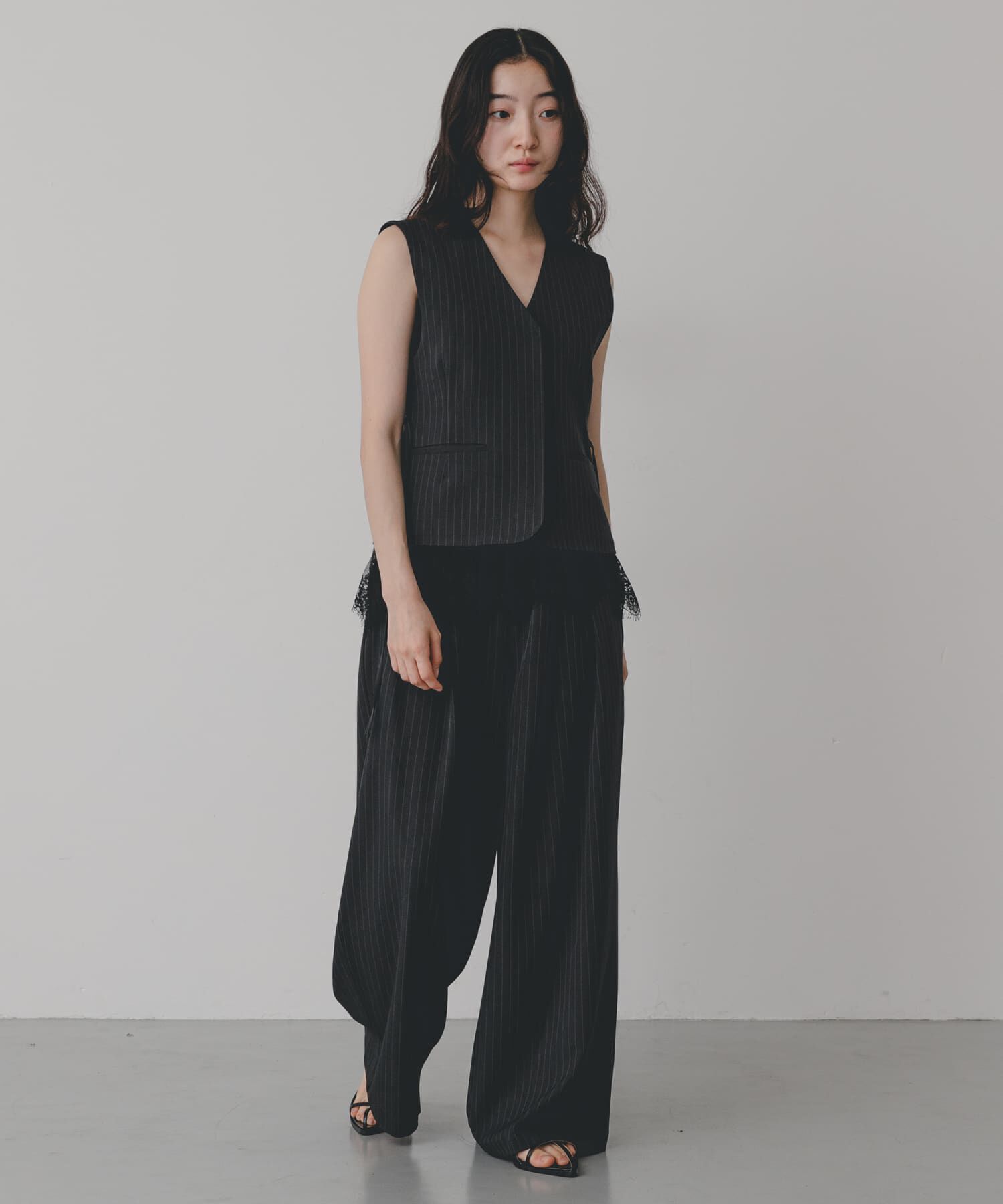 SENSE OF PLACE by URBAN RESEARCH「ピンストライプルーズパンツ」|その他|