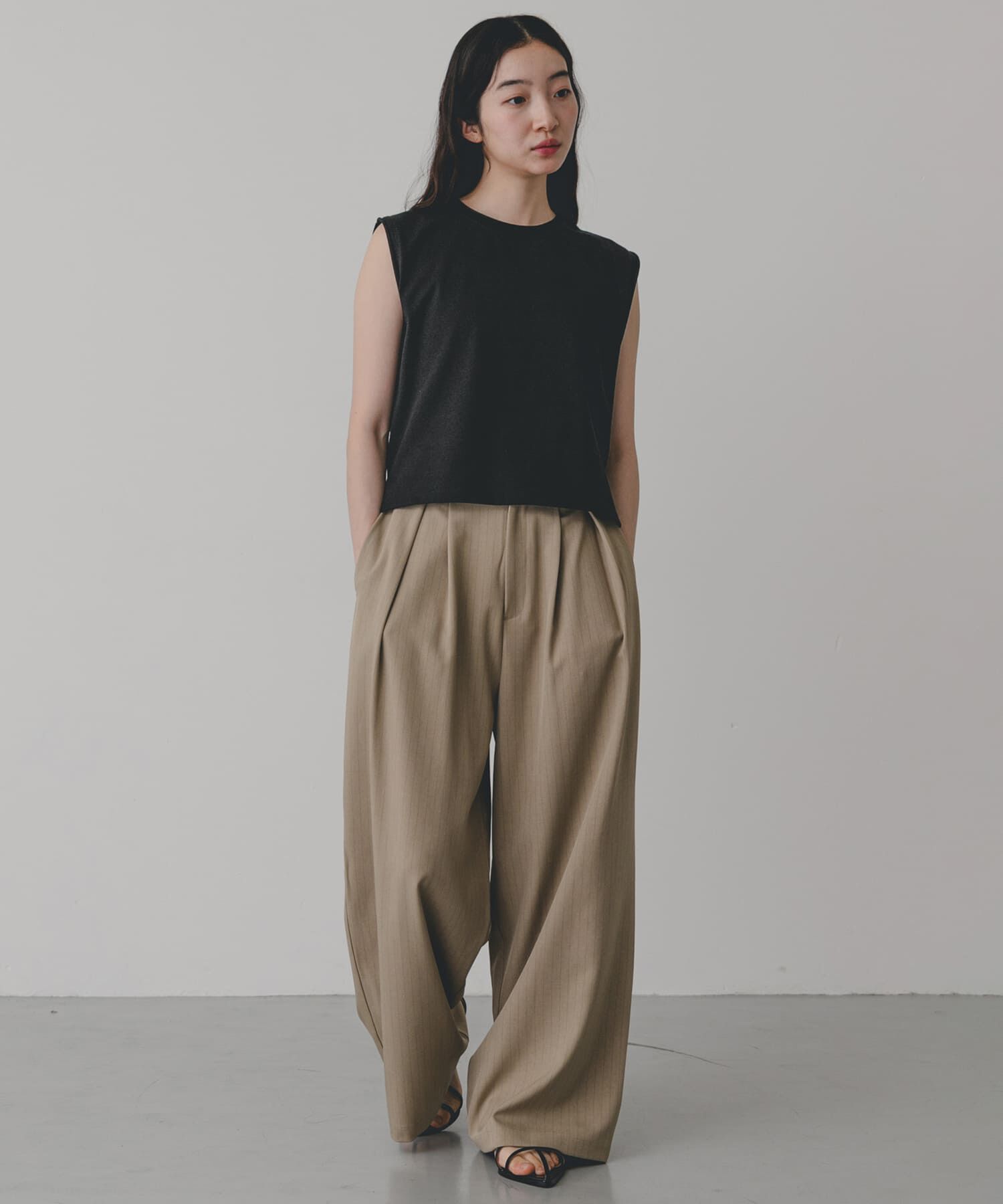 SENSE OF PLACE by URBAN RESEARCH「ピンストライプルーズパンツ」|その他|