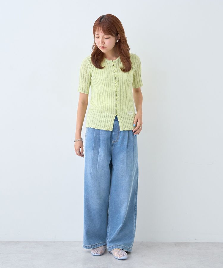 AMERICAN HOLIC「【BLUE SEAL】メランジニットプルオーバー」|ニット・セーター|