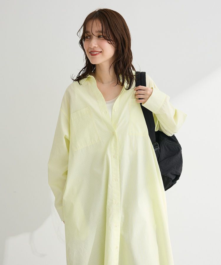 Green Parks「UVカットシャツワンピース」|ワンピース|