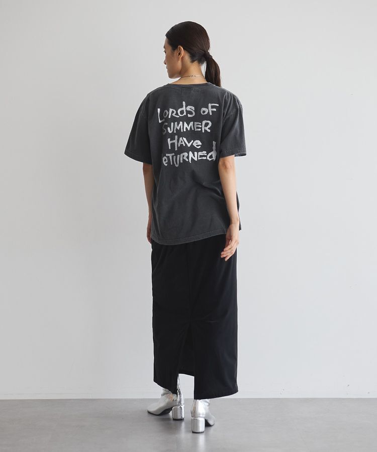 GARAGE OF GOOD CLOTHING「ベロアIラインロングスカート」|タイト|