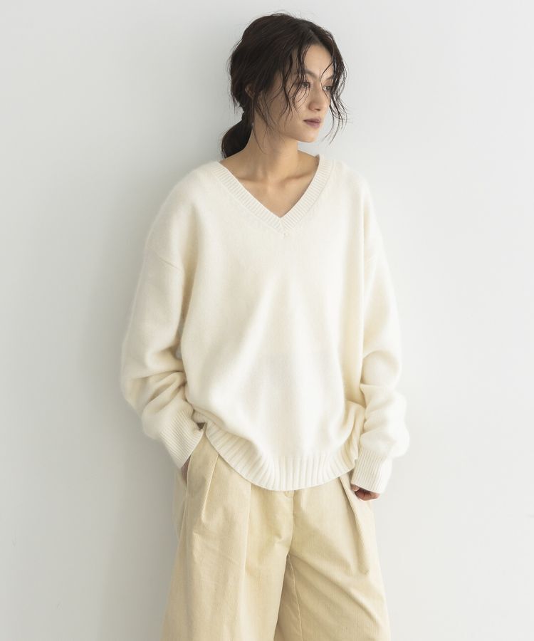 GARAGE OF GOOD CLOTHING「【TORRAZZO DONNA】ベーシックVネックニット」|ニット・セーター|