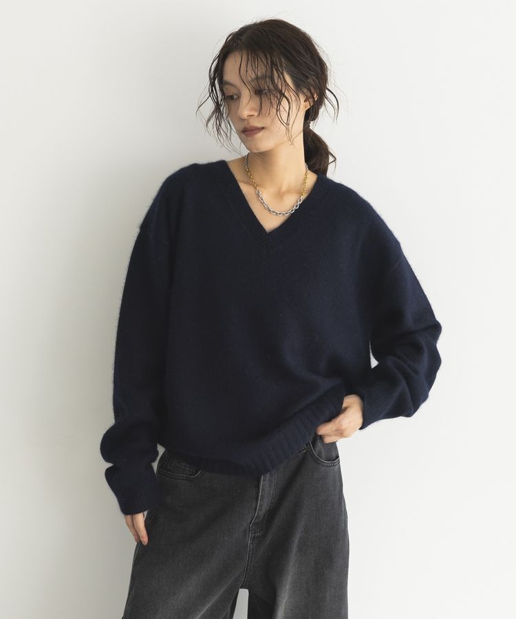 GARAGE OF GOOD CLOTHING「【TORRAZZO DONNA】ベーシックVネックニット」|ニット・セーター|