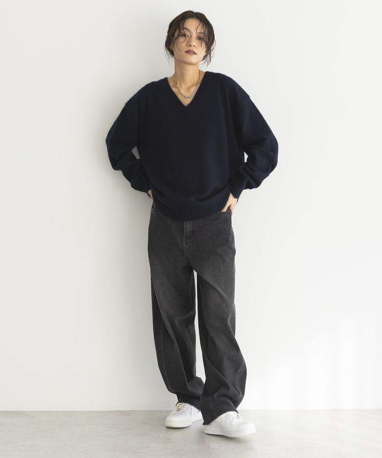 GARAGE OF GOOD CLOTHING「【TORRAZZO DONNA】ベーシックVネックニット」|ニット・セーター|