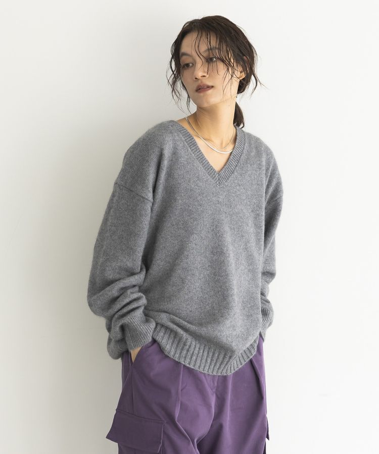GARAGE OF GOOD CLOTHING「【TORRAZZO DONNA】ベーシックVネックニット」|ニット・セーター|
