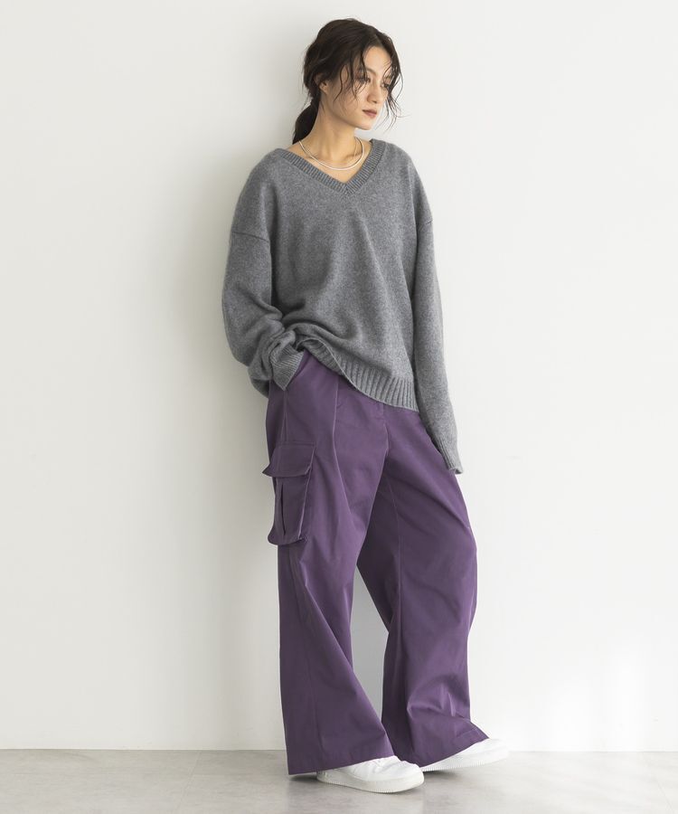 GARAGE OF GOOD CLOTHING「【TORRAZZO DONNA】ベーシックVネックニット」|ニット・セーター|