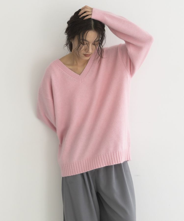 GARAGE OF GOOD CLOTHING「【TORRAZZO DONNA】ベーシックVネックニット」|ニット・セーター|