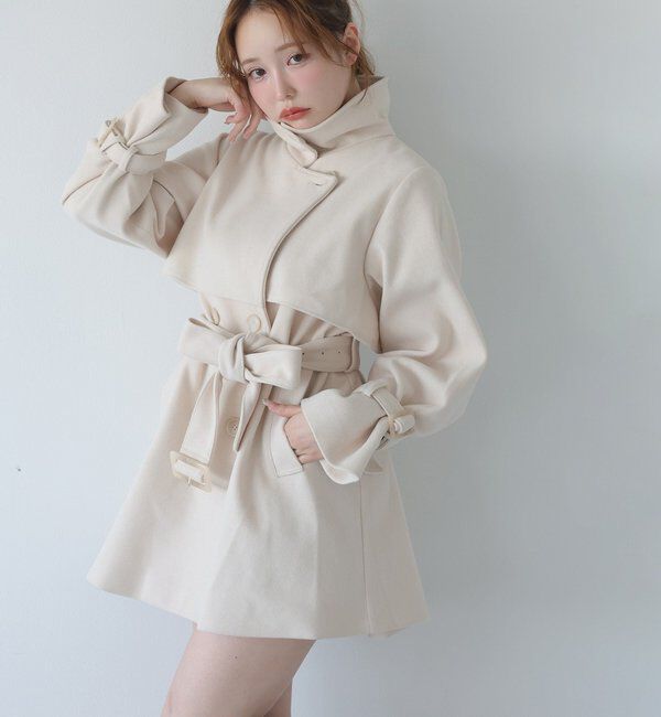  「【リバイバル/S/Mサイズ展開あり】マルチミドルコート」|その他|アイボリー
