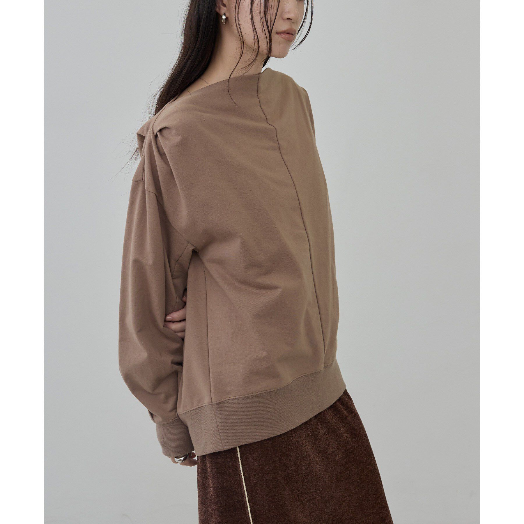 GALLEST「裏毛オフショルカットソー」|Tシャツ・カットソー|