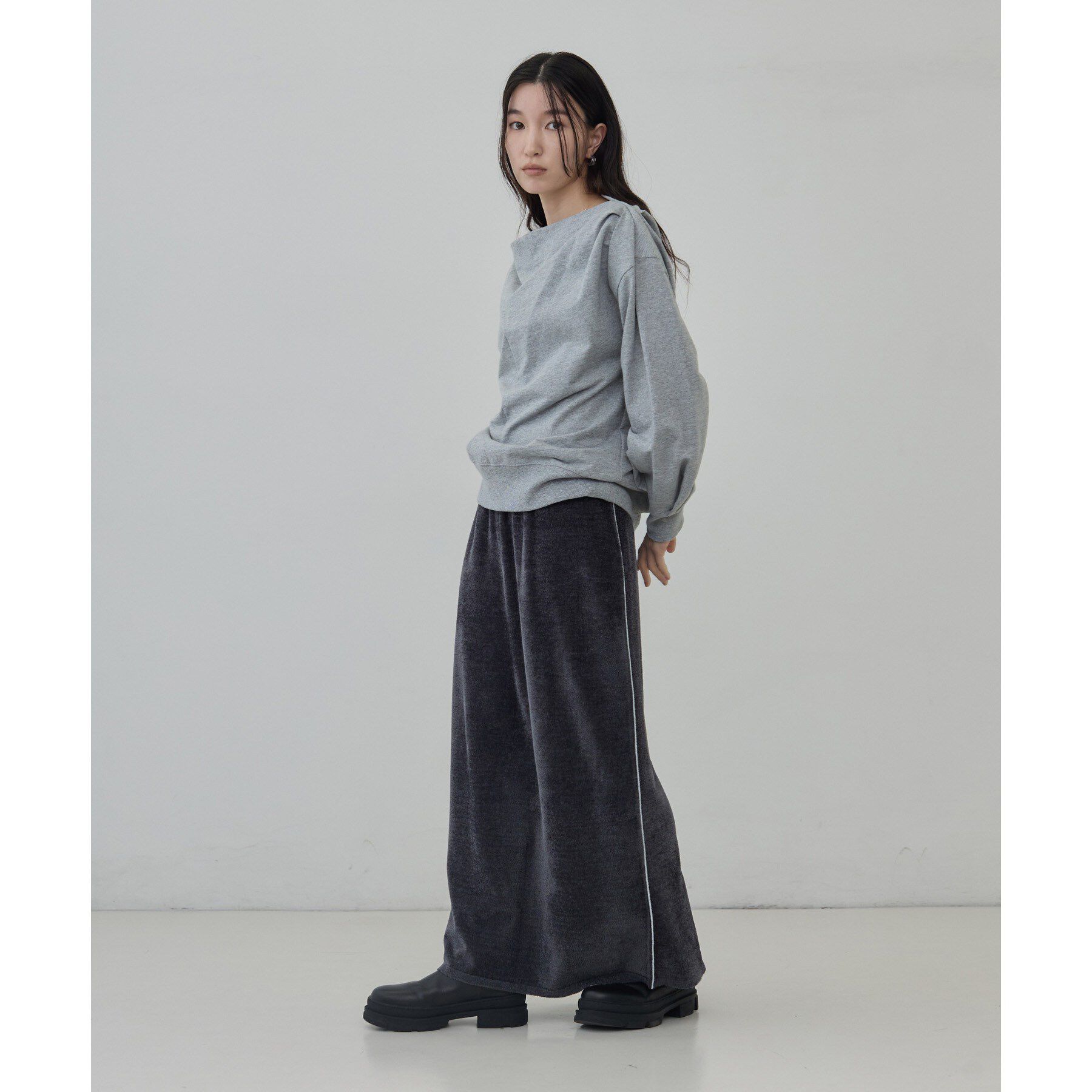 GALLEST「裏毛オフショルカットソー」|Tシャツ・カットソー|