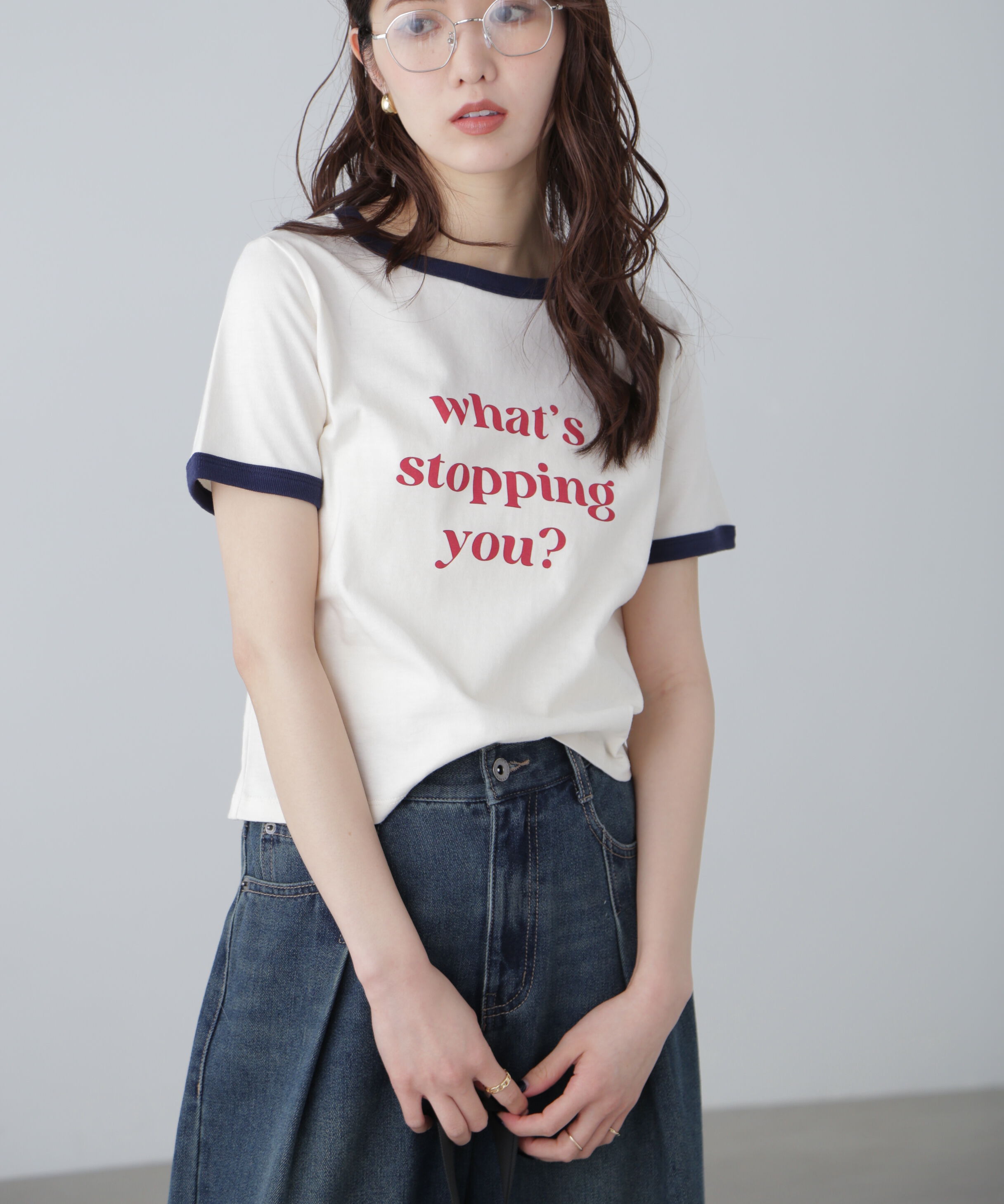  「レトロロゴリンガーT」|Tシャツ・カットソー|