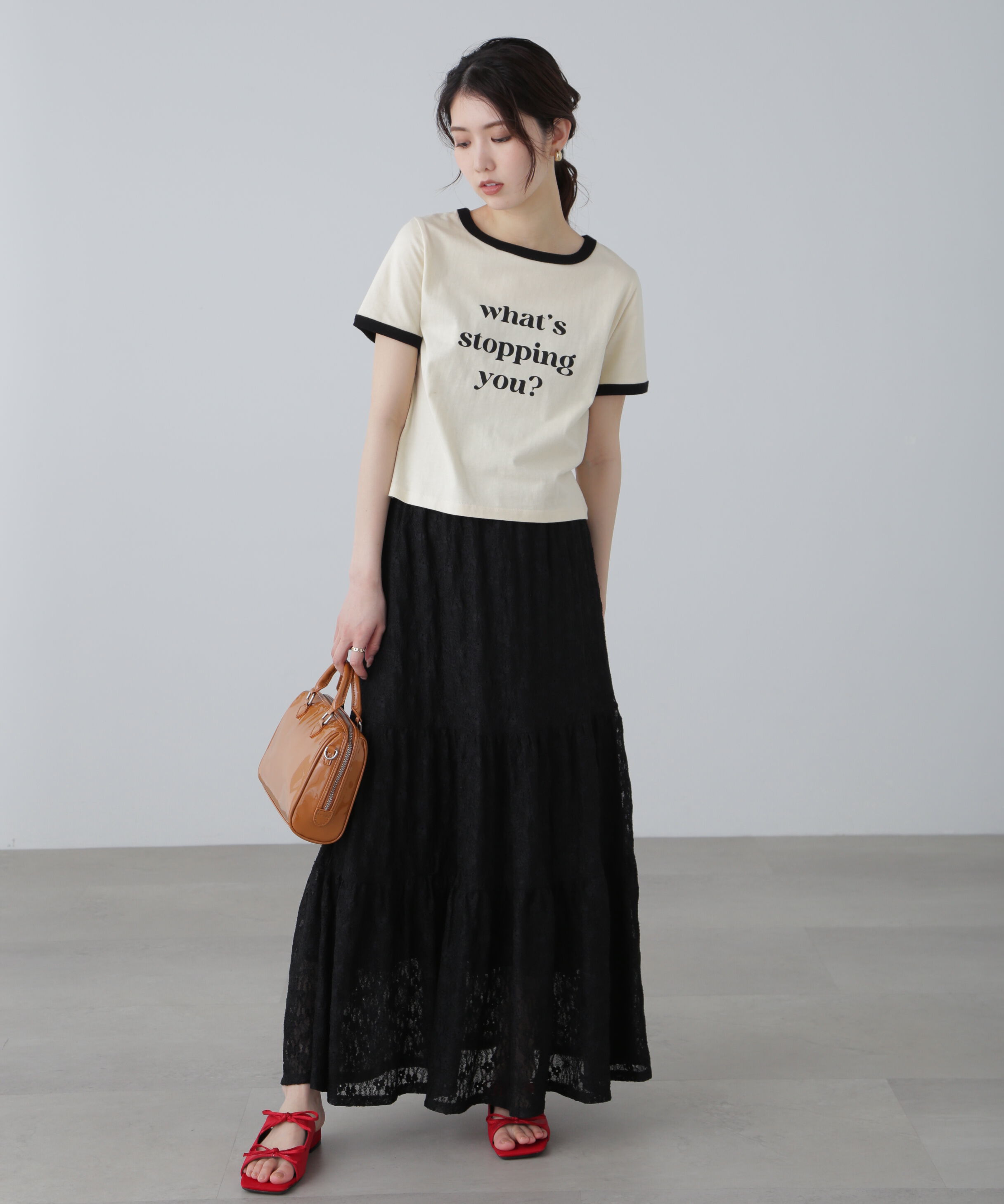 「レトロロゴリンガーT」|Tシャツ・カットソー|